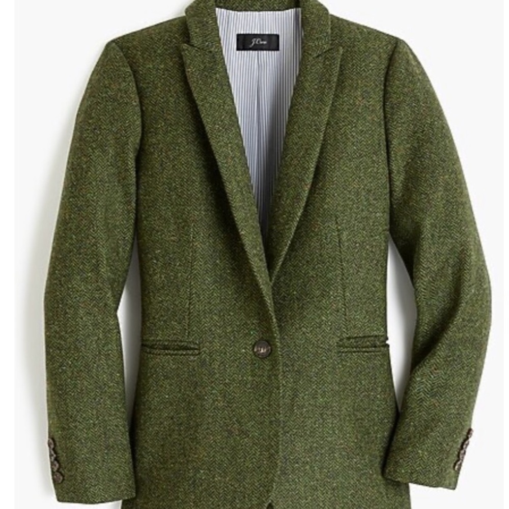 J. Crew Olive Green Women's Blazer